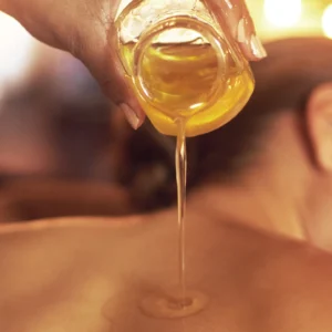 Aroma Therapy with Warm Oil